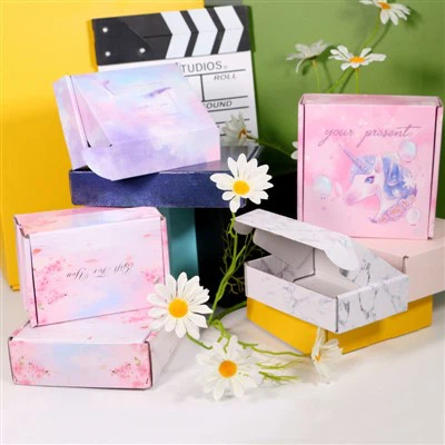 Gift Wrapping Cardboard Box